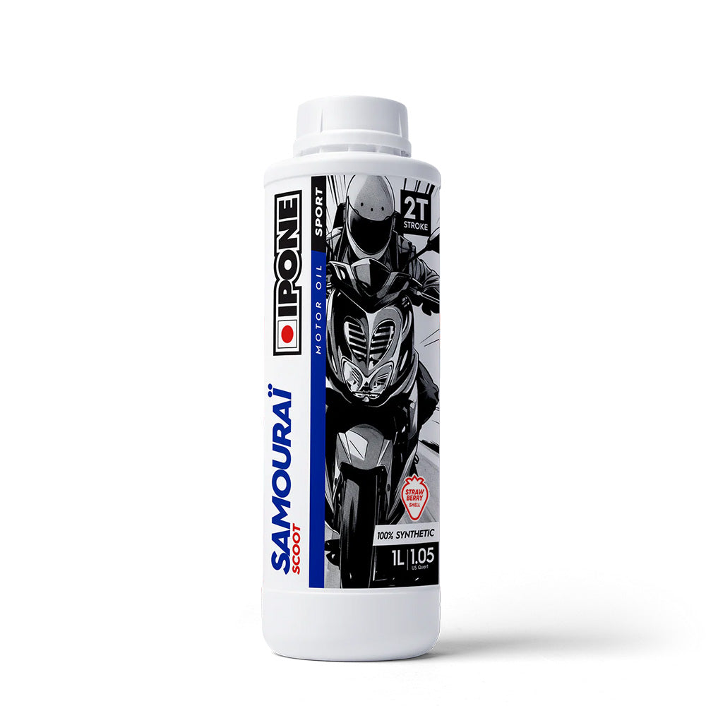 IPONE Samourai Scoot 100% Synthetic Scented 2T Oil - 1L