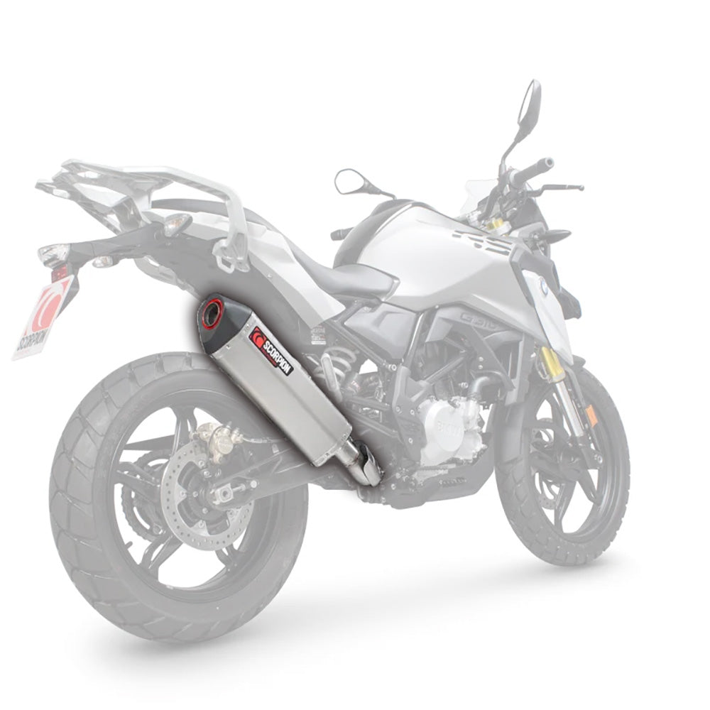 BMW G310 R / G310 GS 16-24 Serket Parallel Full System Titanium Scorpion (RBM78SYSTEO)