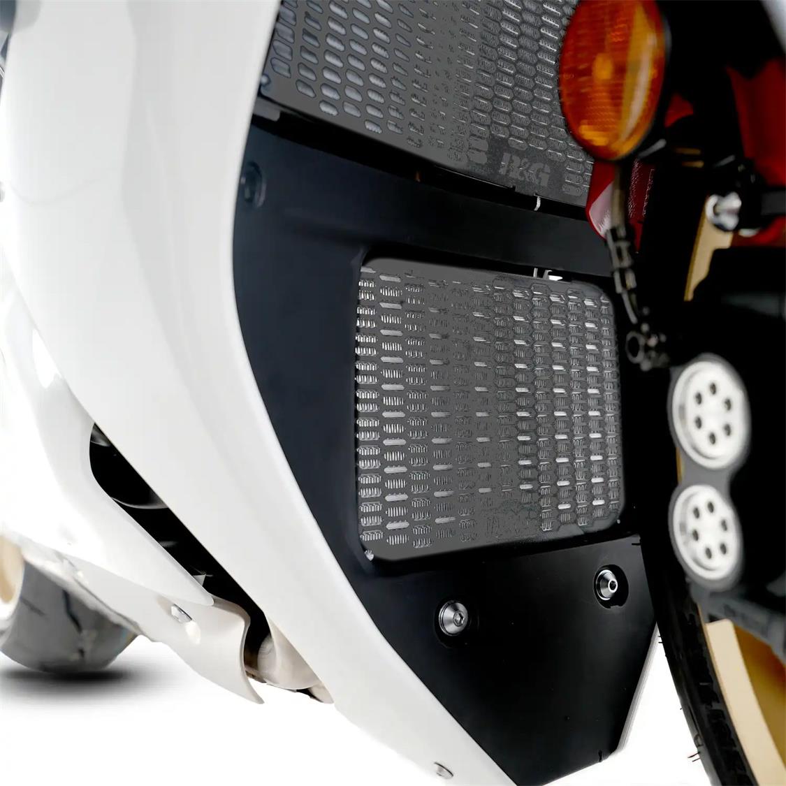 Oil Cooler Guard Yamaha Matt Dark Blue R&G