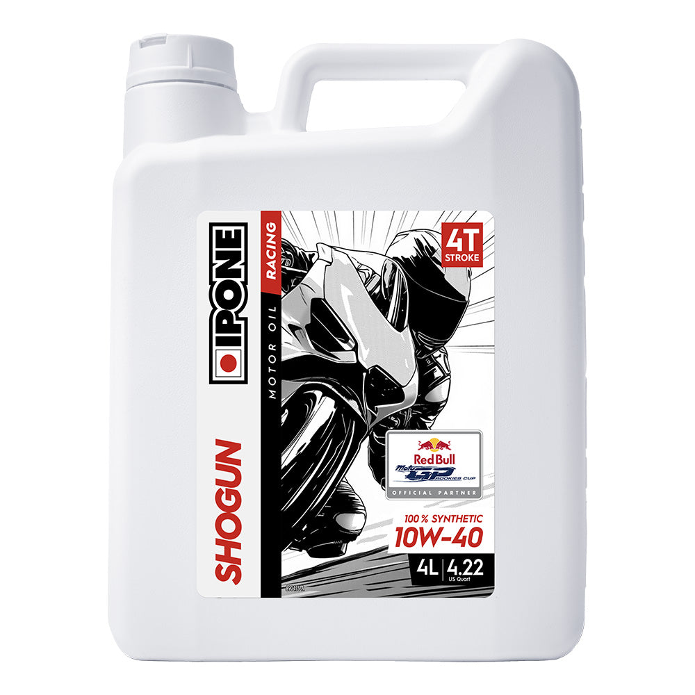 IPONE Shogun - 100% Synthetic 4T Oil - 10W-40 4L