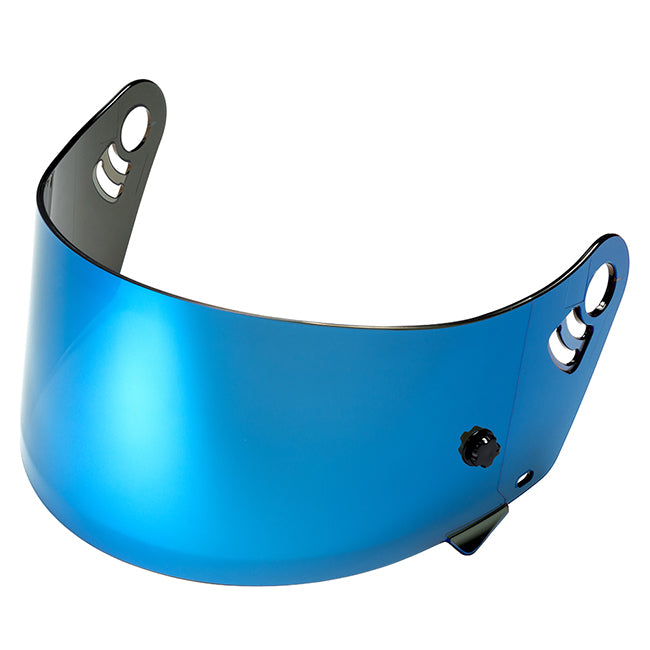 HJ-28 Mirror Blue Visor AR10 III