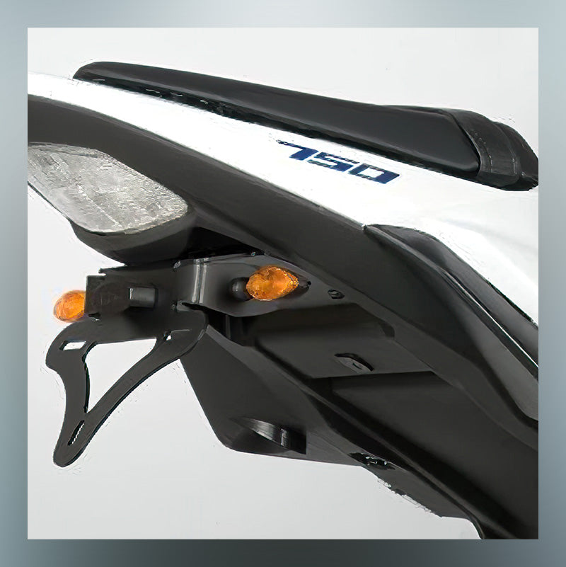 Tail Tidy/Licence Plate Holder for the Suzuki GSR750 (2011)