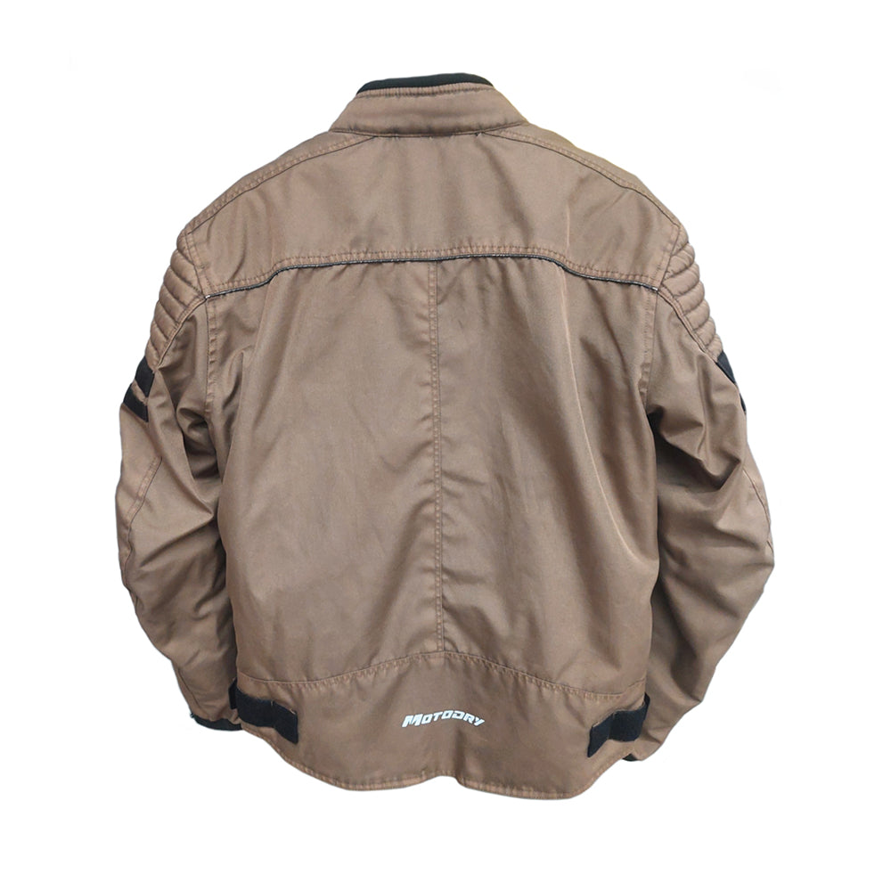 MOTODRY Clubman Jacket Vintage Brown - Back