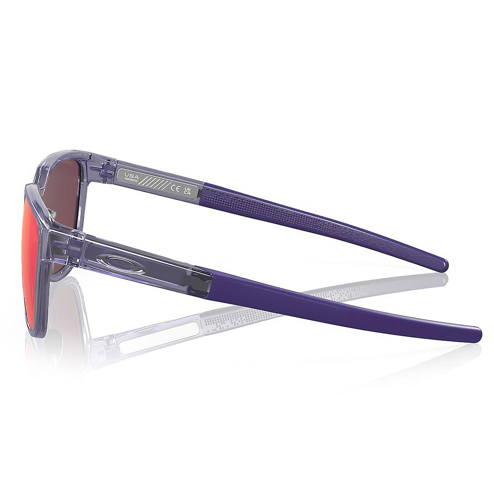 0OO9250-0757 Oakley Actuator Sunglasses - Transparent Lilac Frame with PRIZM Road Lens