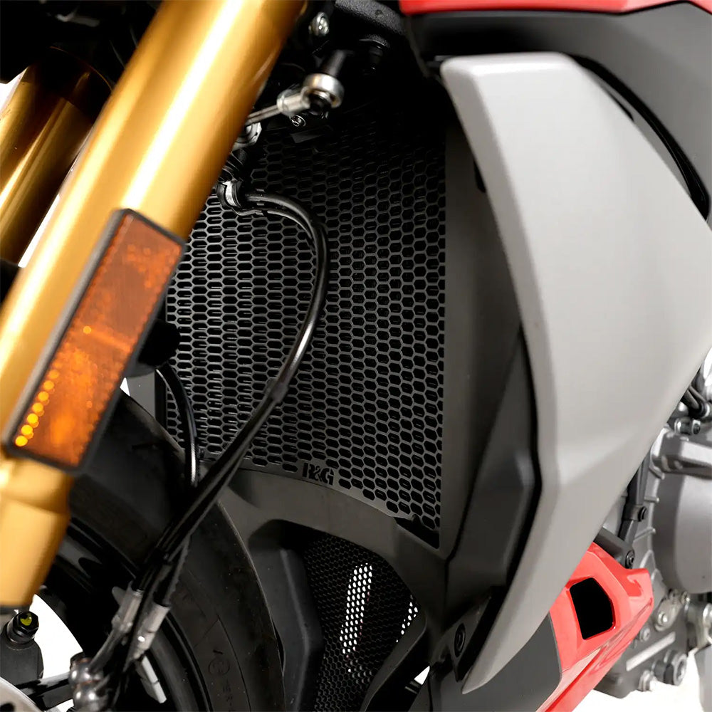 PRO Radiator Guard for Ducati Streetfighter V2(S) 25- Black R&G