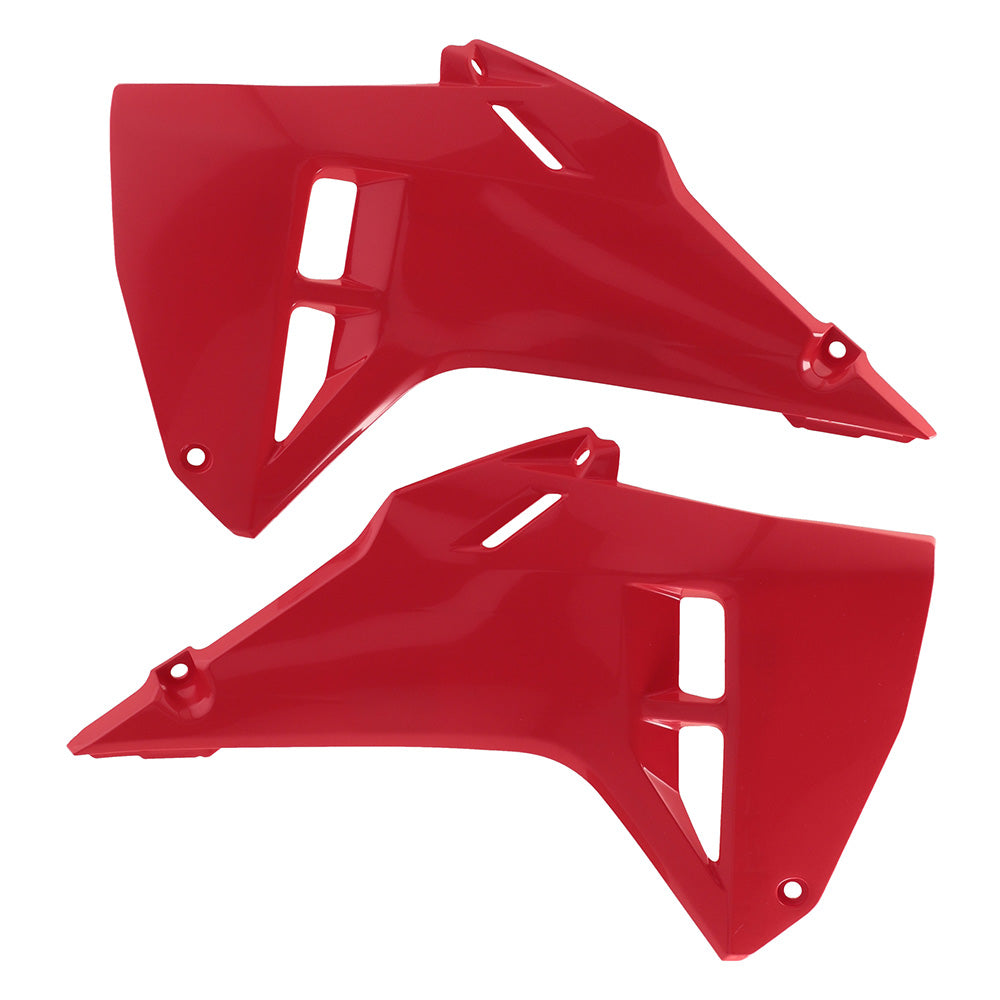 Radiator Scoops Honda CRF450R 25-26 Red Aceribs