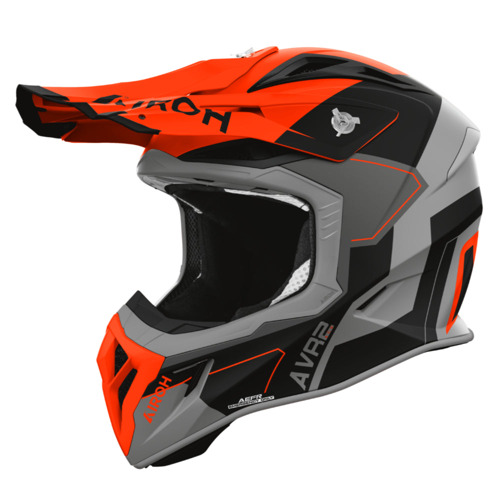 AIROH Aviator Ace 2 - Shield - Orange Matte