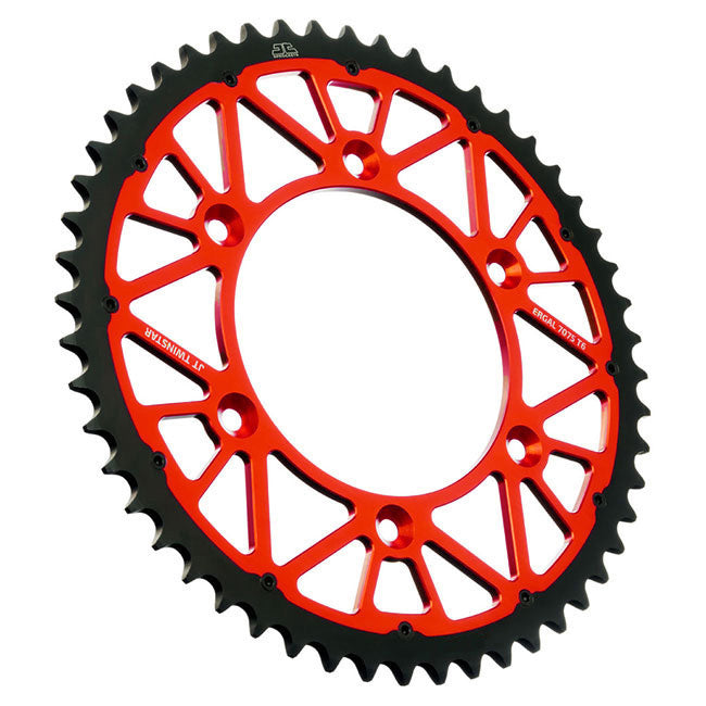 JT Sprockets TwinStar Rear Sprocket - Red