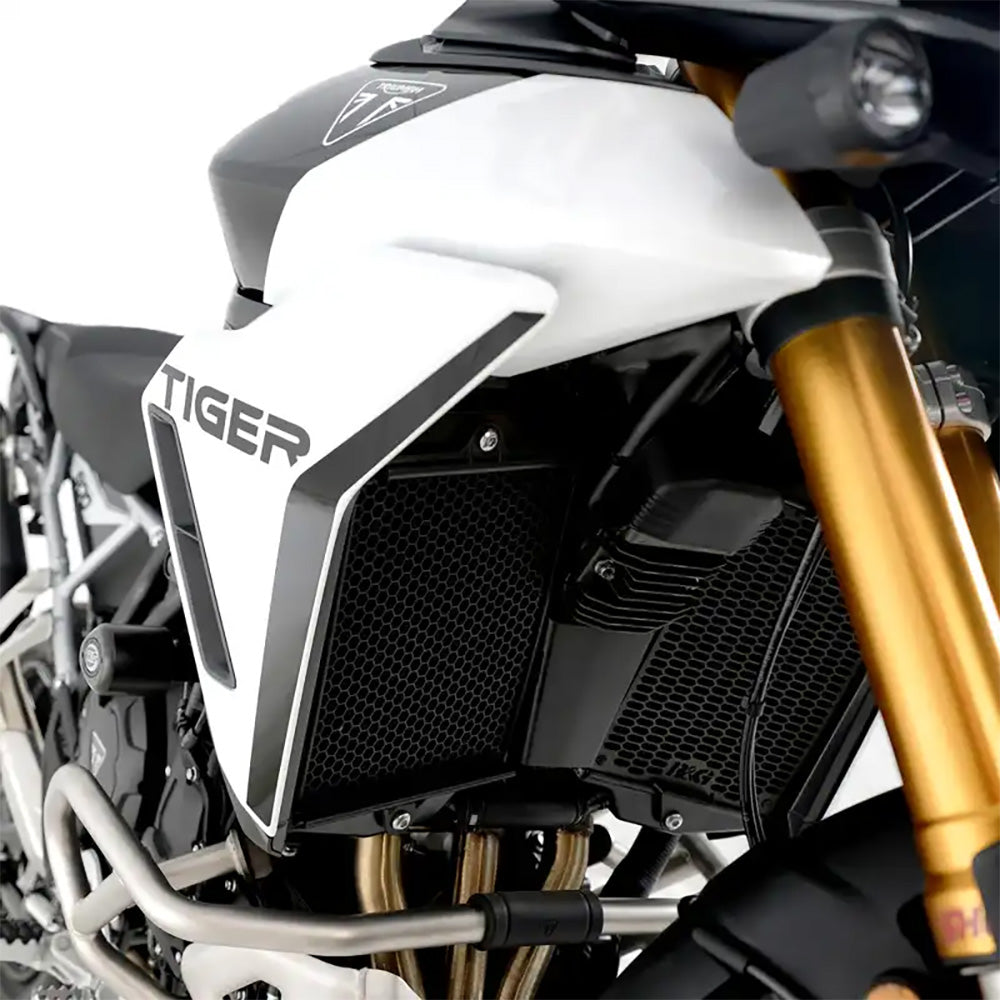 PRO Radiator Guard for Triumph Tiger 900(GT/GT PRO/RALLY/RALLY PRO) 20- 850 SPORT 21- Black R&G