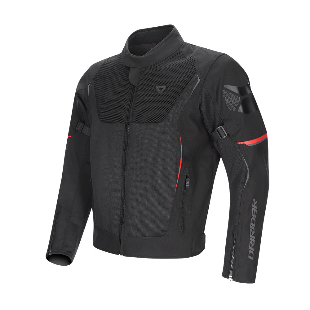 DriRider Climate Control V Jacket - Black Red