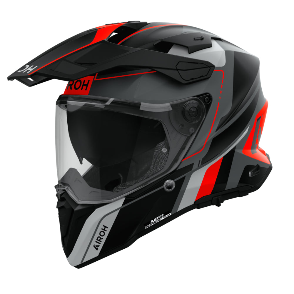 AIROH Commander 2 - SKIP - Orange Matte