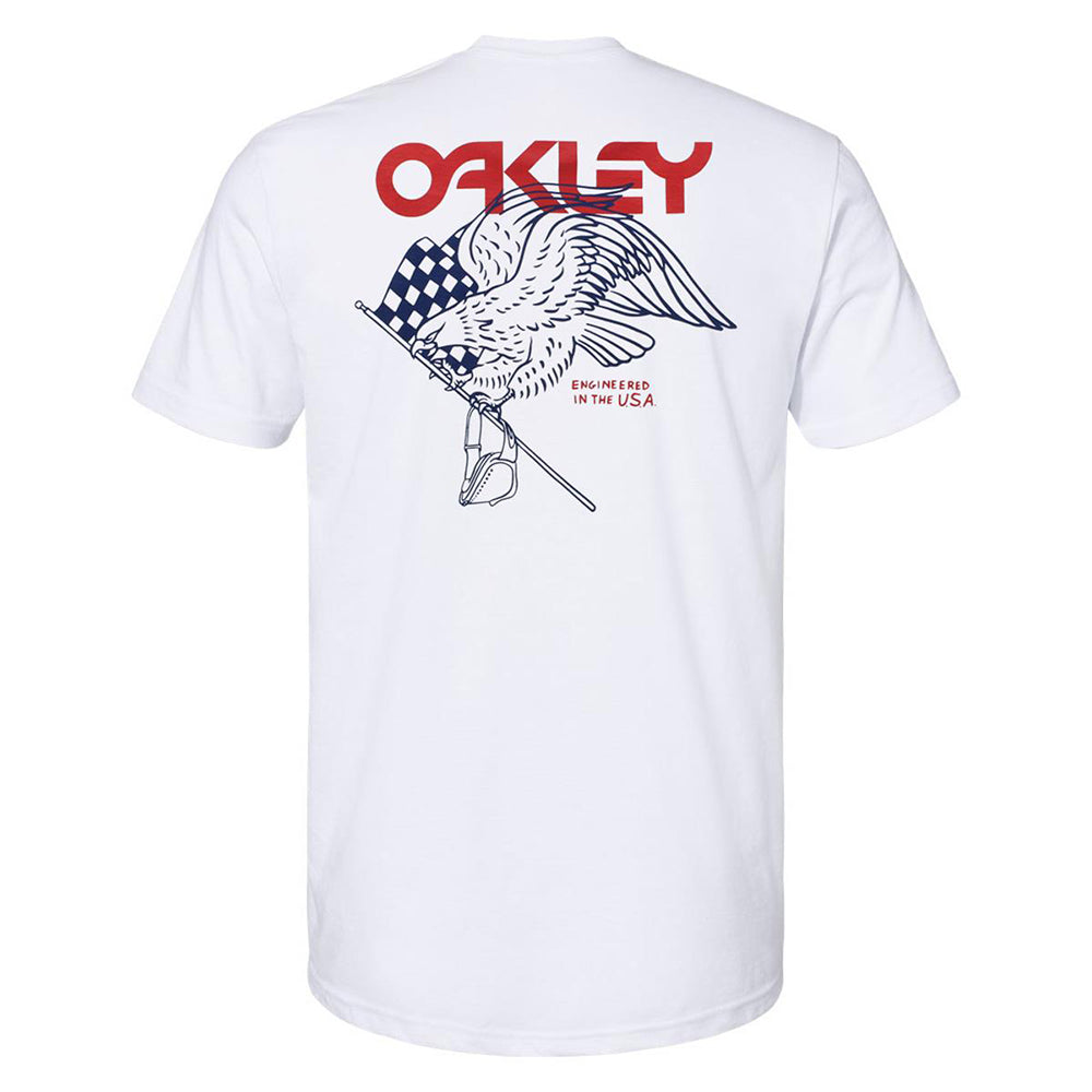 Oakley MX Eagle Tee Shirt White - back