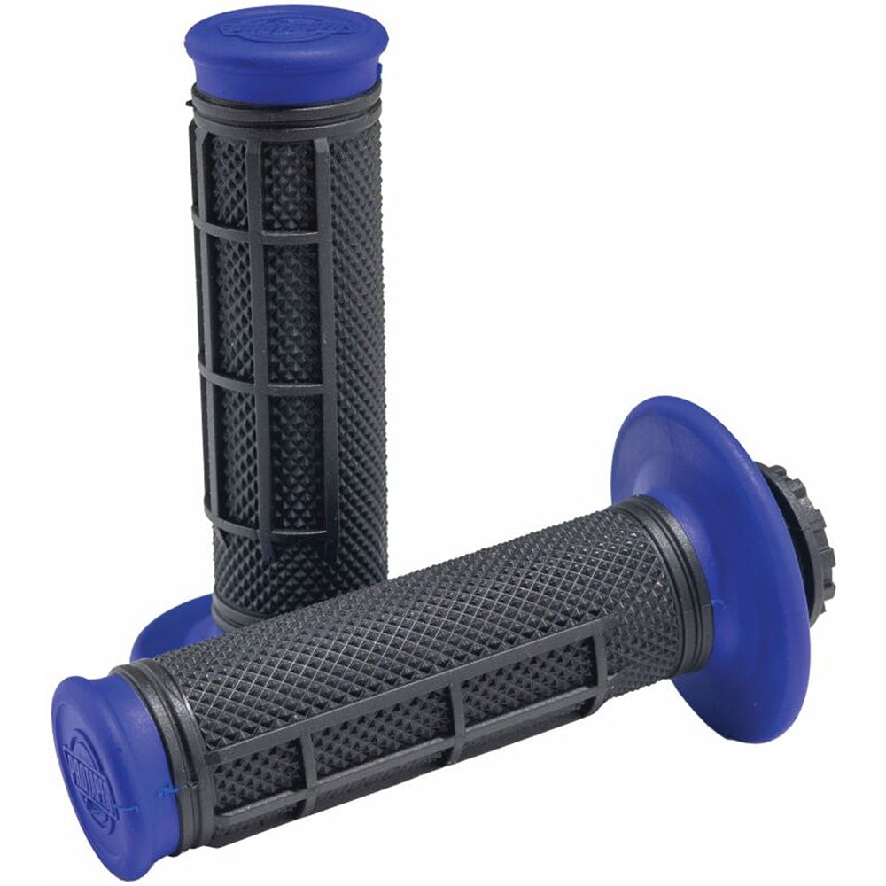ProTaper Pro Series Lock-On- Half Waffle- Blue Black