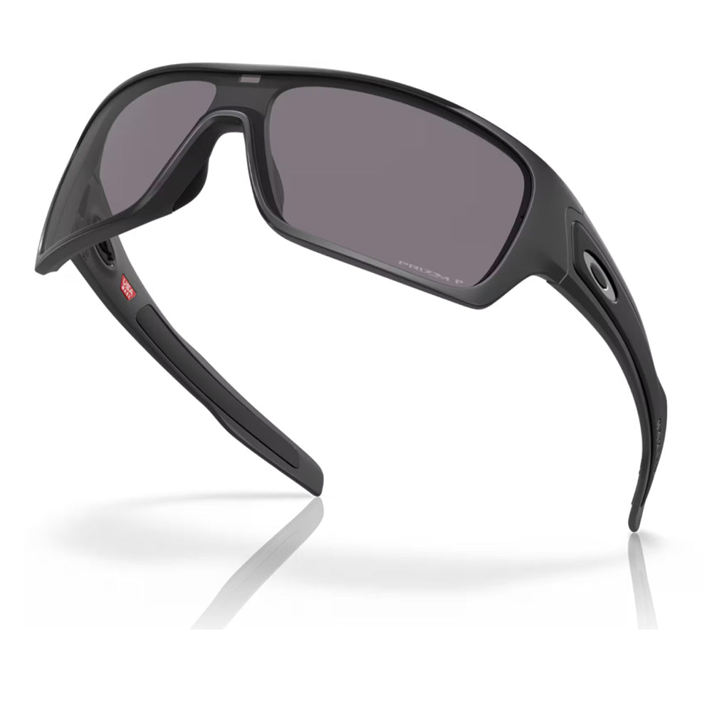 0OO9307-2832 Oakley Turbine Rotor Sunglasses Matte Black Frame with PRIZM Grey Polarized Lens