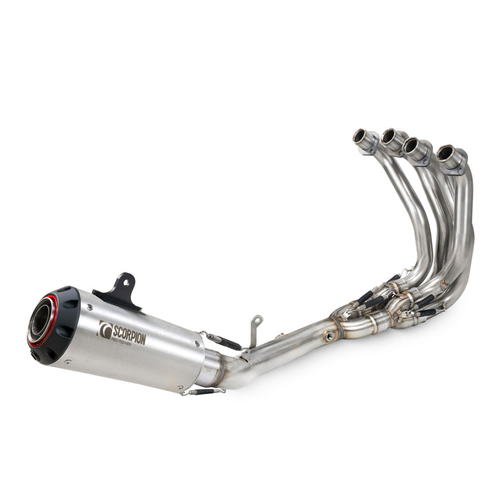 Kawasaki ZX4RR 23- Red Power Full Sys Stainless Steel