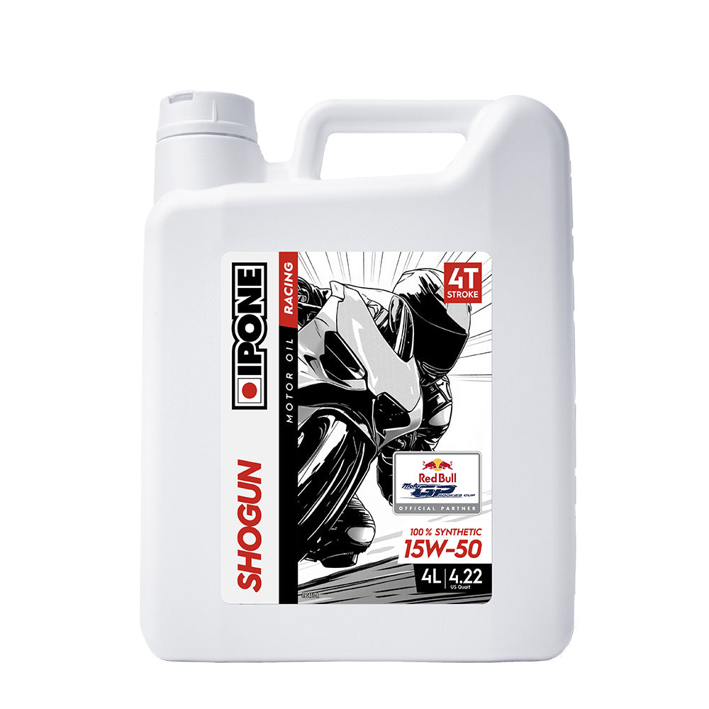 IPONE SHOGUN - 100% Synthetic 4T Oil - 15W50 - 4L