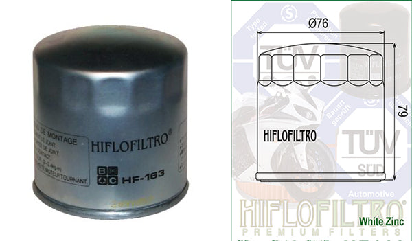 HiFlo HF163 Oil Filter
