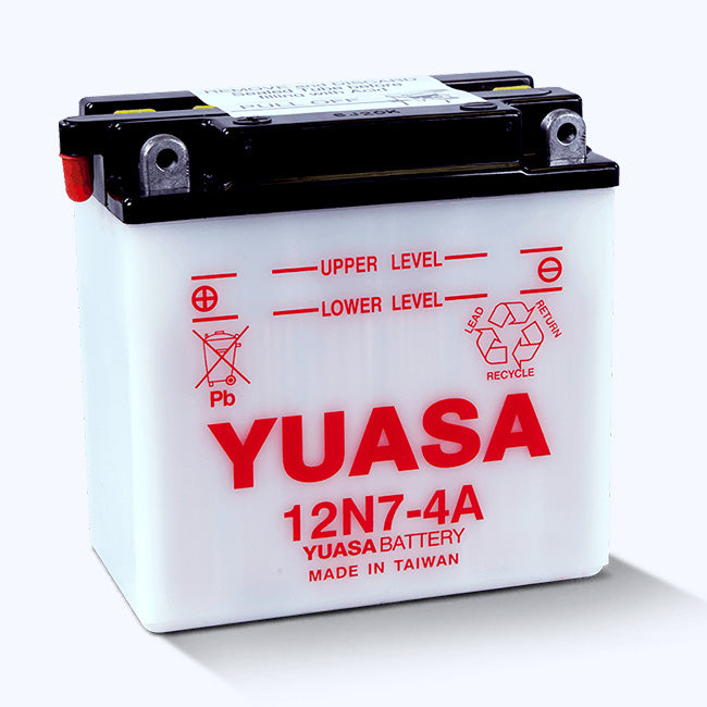 YUASA 12N74A - comes with acid pack