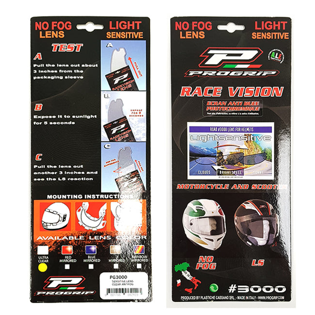 PROGRIP Light Sensitive Race Vision Len – Motogear New Zealand