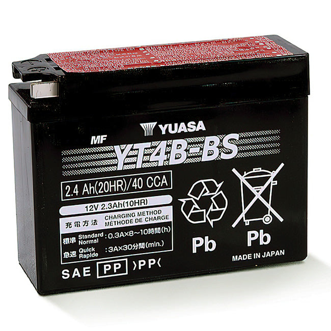 YUASA YT4BBSPK - comes with acid pack